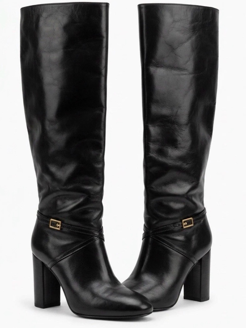 Tory Burch Knee High Leather Knee High Boots